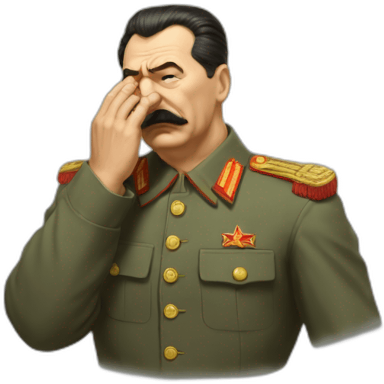 Stalin facepalm emoji