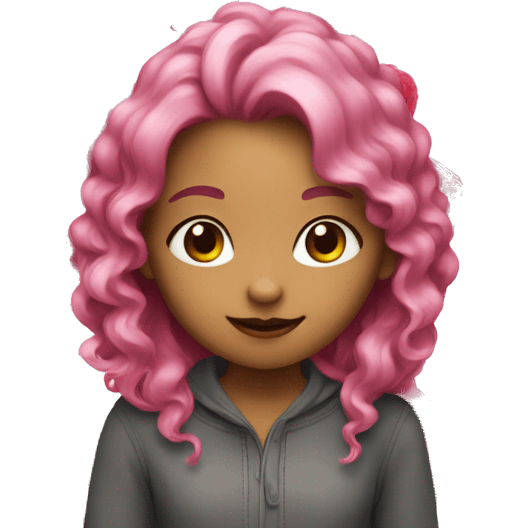 girl raspberry  emoji