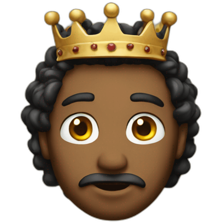 dumb king emoji