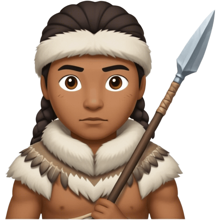 Inuit with Spear emoji