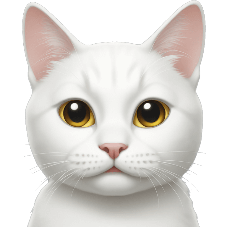 white cat emoji