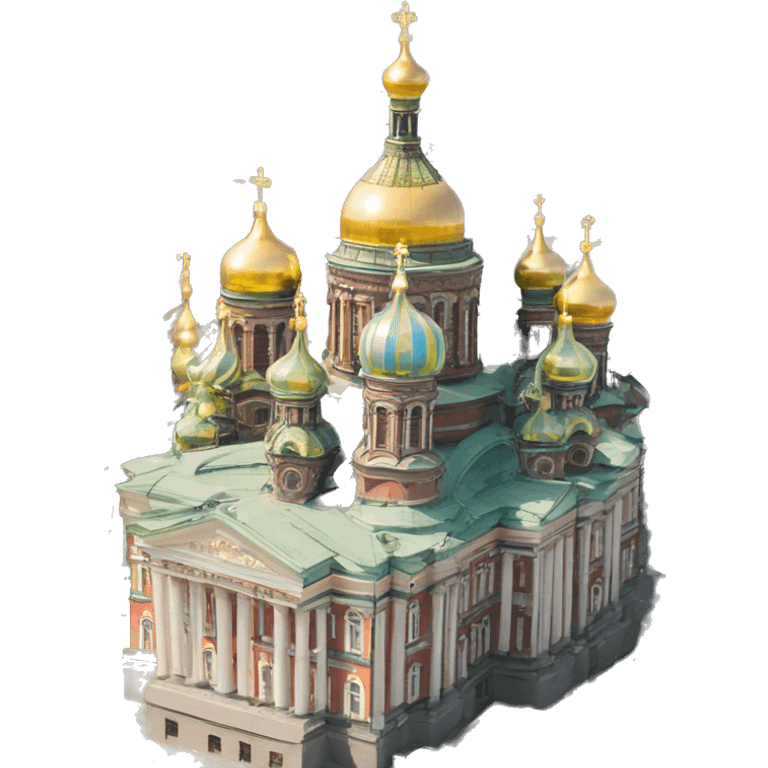 Saint-Petersburg city Russia emoji