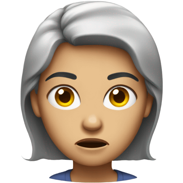 Angry woman emoji