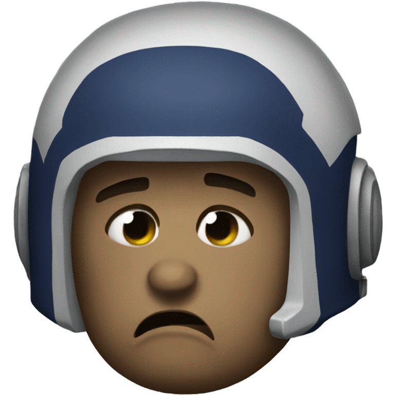 Space marine crying emoji