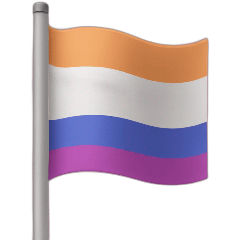 Bi flag emoji