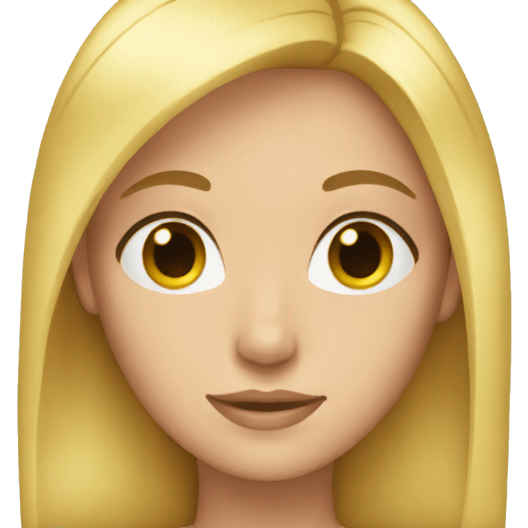 blonde hair emoji