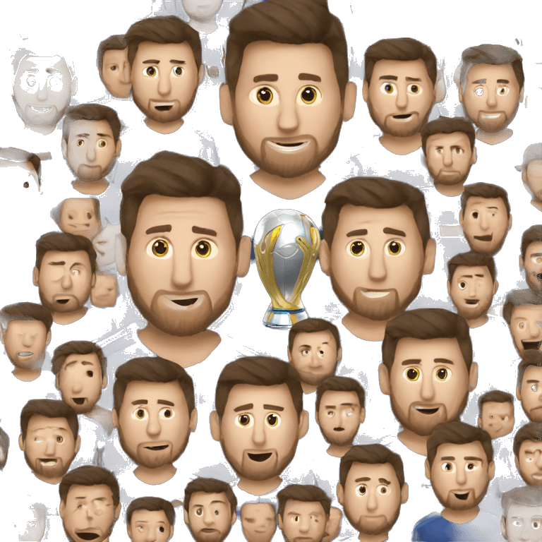 messi word cup emoji