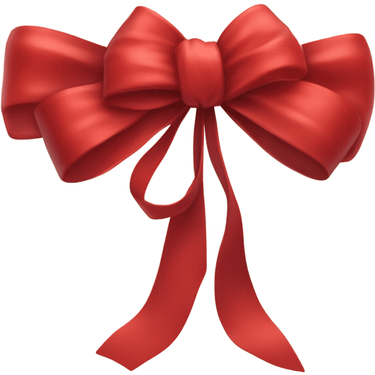 Red bow emoji