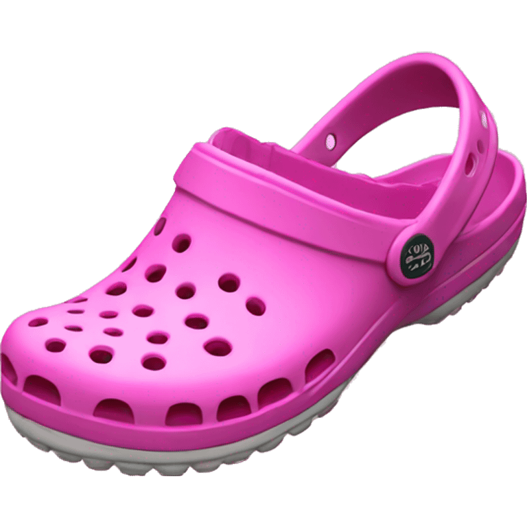 crocs-pink emoji