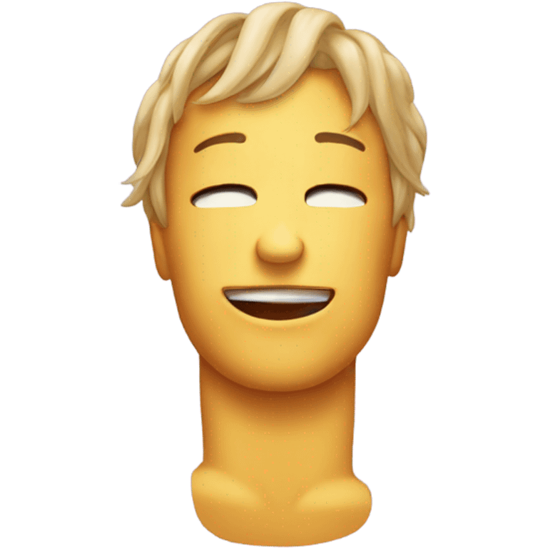 emoji hands on emoji face neck emoji