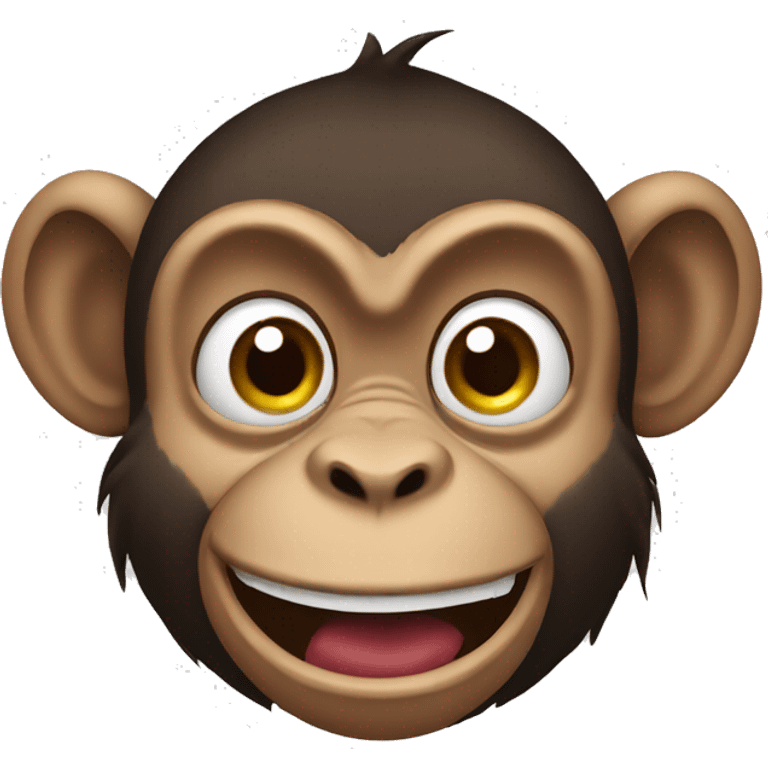 Crazy monkey  emoji