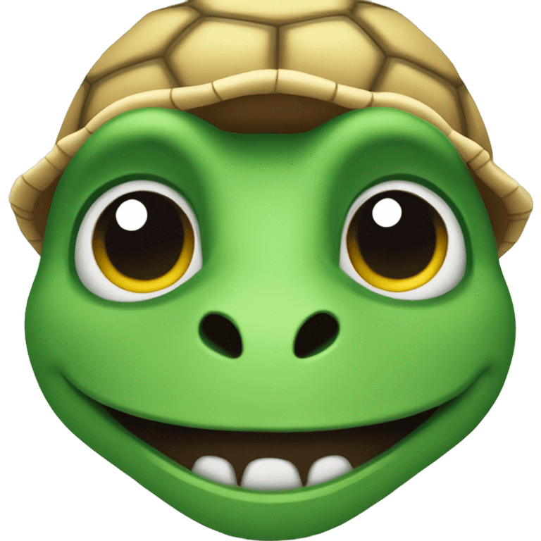 Tortuga feliz emoji