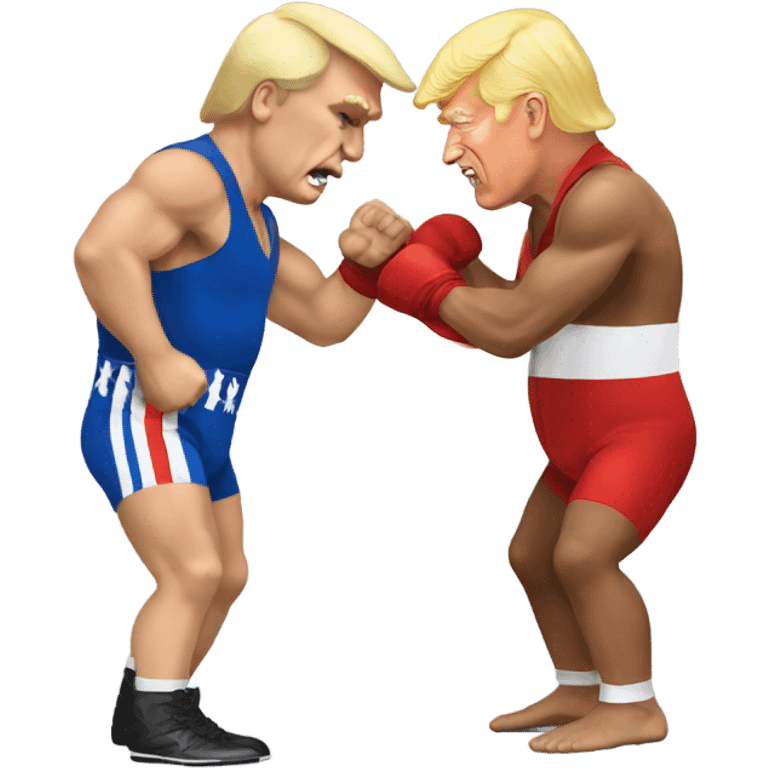 Putin wresting trump  emoji