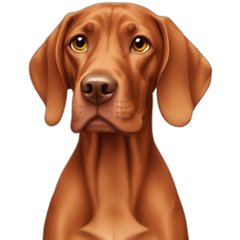 vizsla-dog emoji