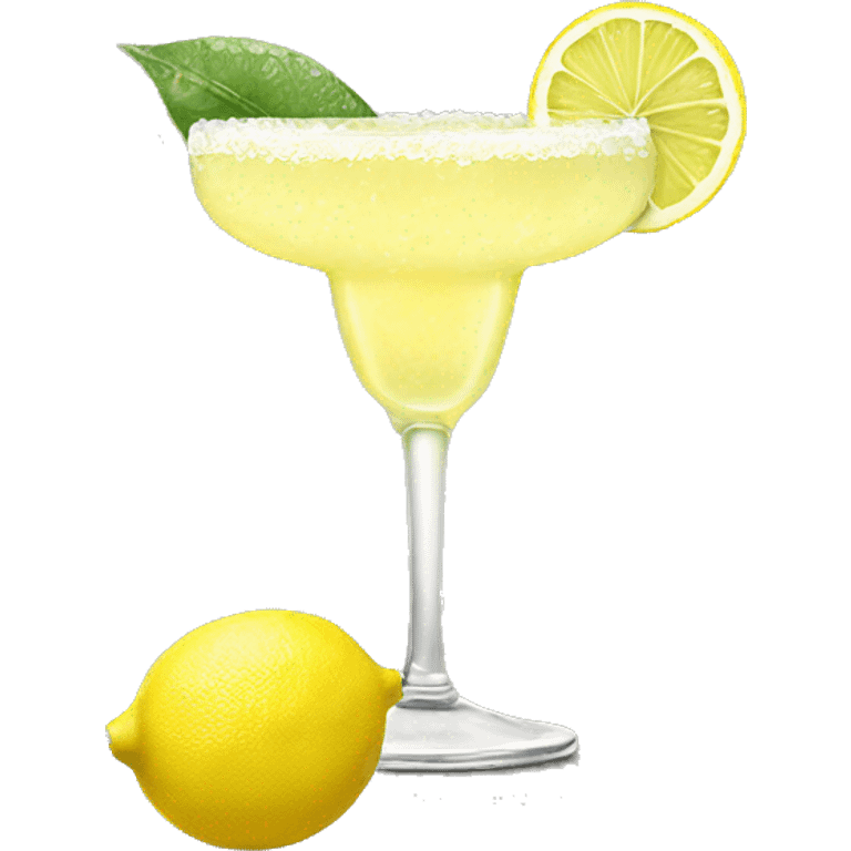 lemon luxury margarita emoji