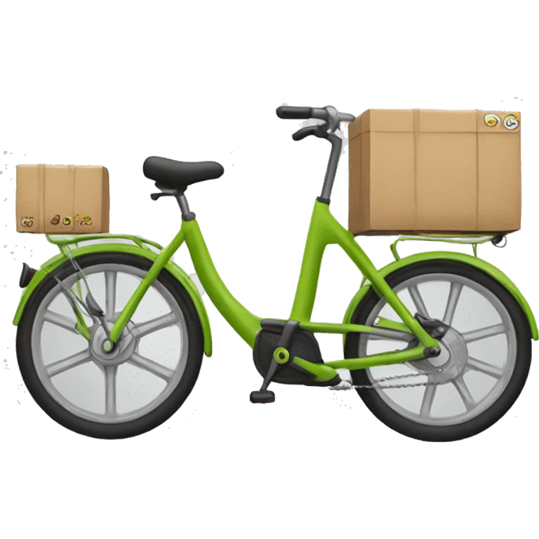 Cargo bike emoji