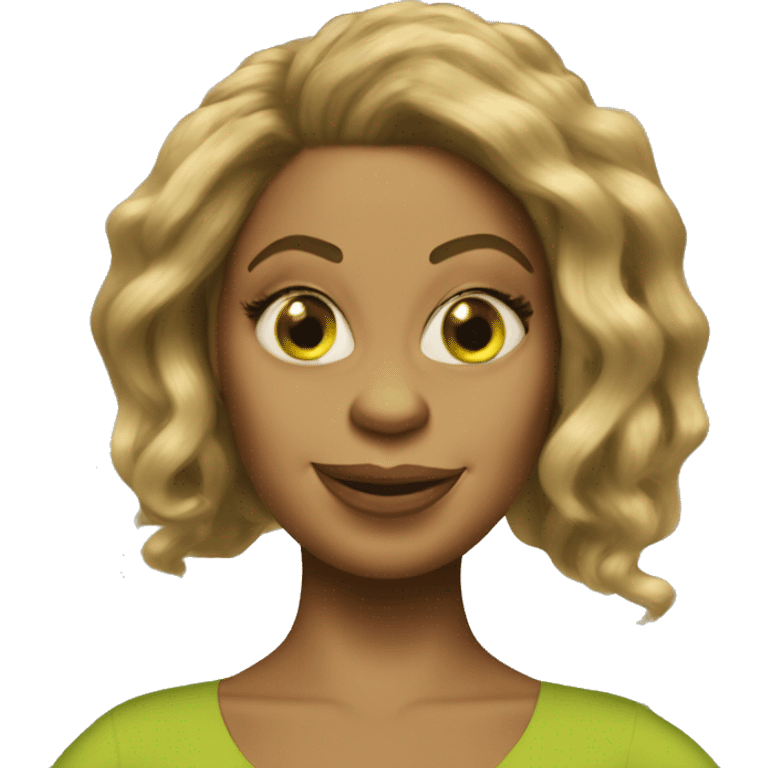 shrek as beyoncé  emoji