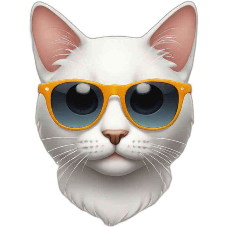 cat with sunglass emoji