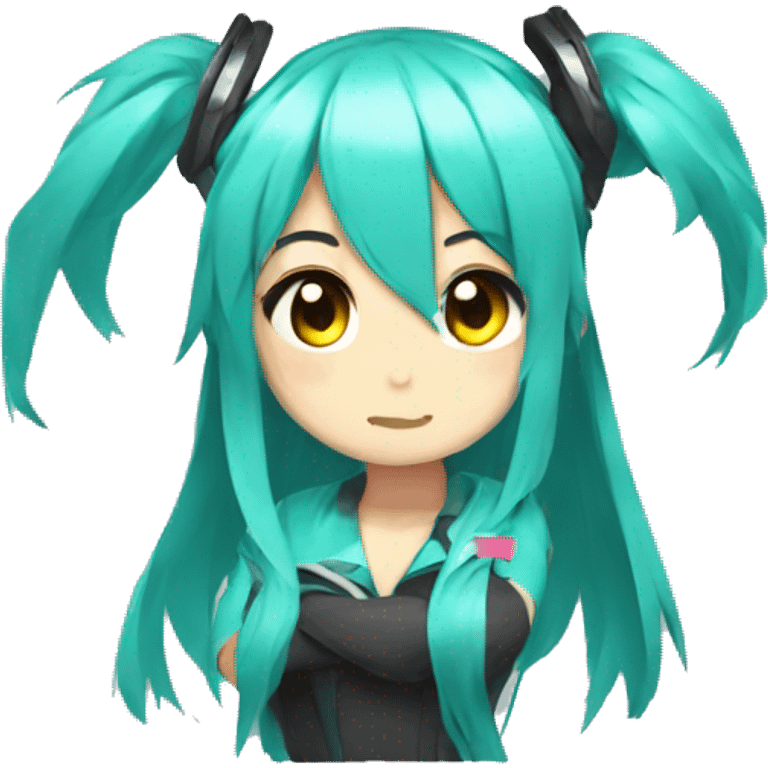 Buff miku emoji