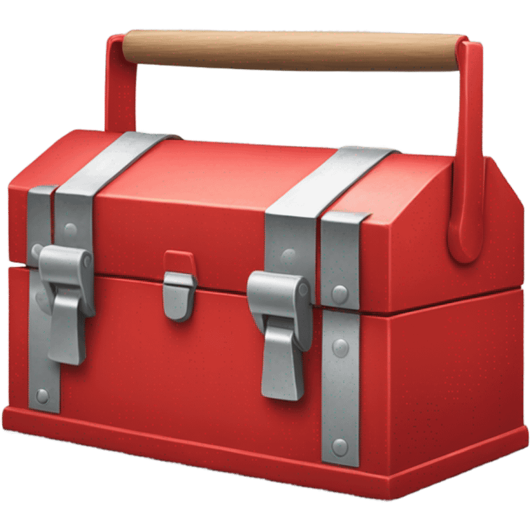 classic red small toolbox emoji