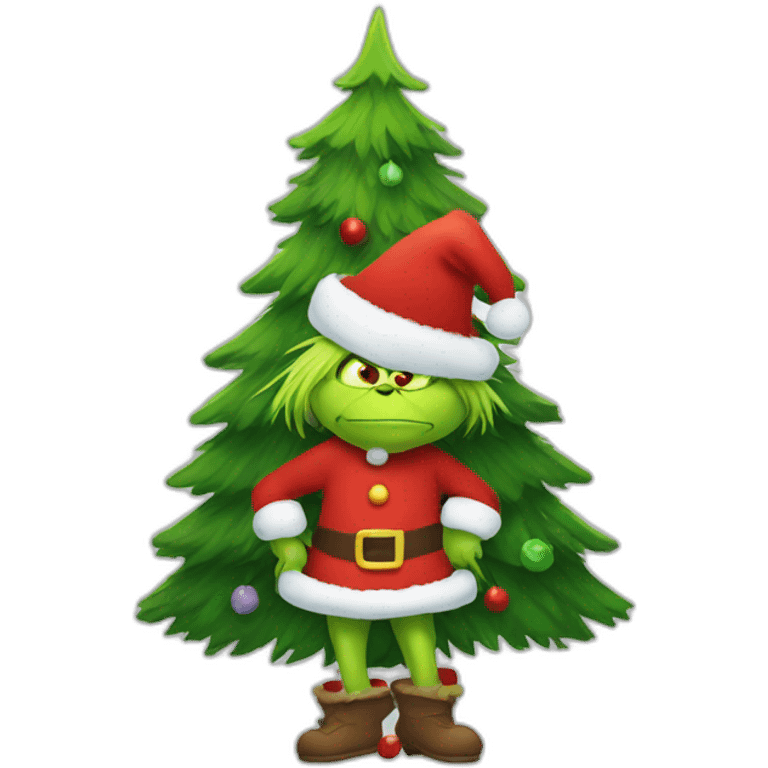 grinch-stealing-christmas-tree emoji