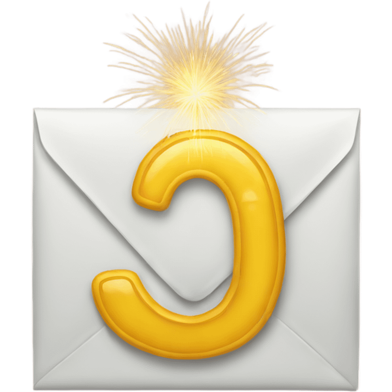 happy new year letter sign  emoji