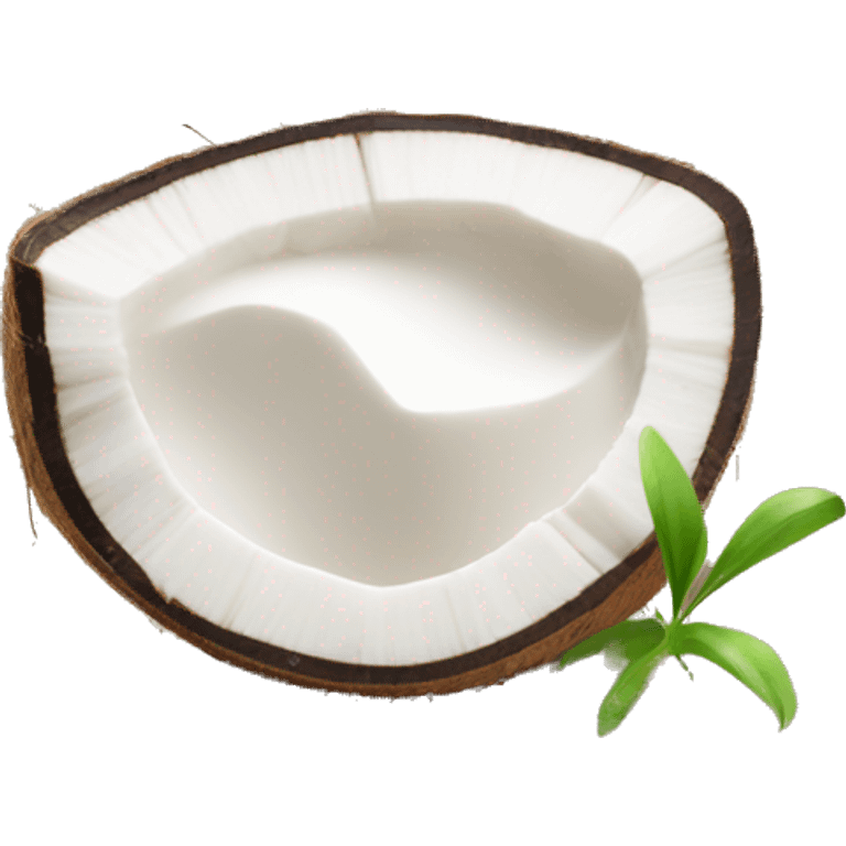 A single can of coconut cream emoji