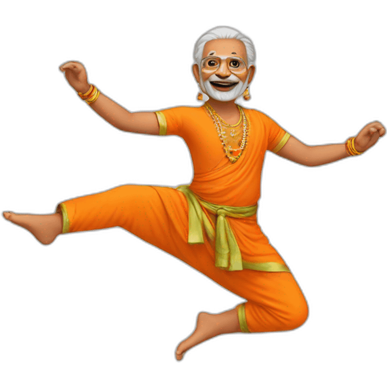 naranra modi dance emoji