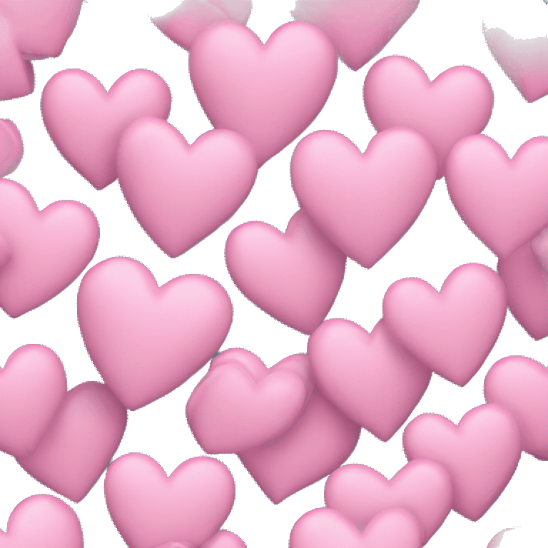 Corazón rosa pastel emoji