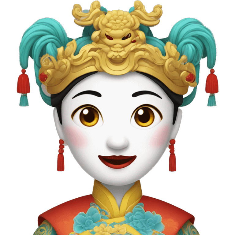 Sichuan opera with face-changing characters emoji