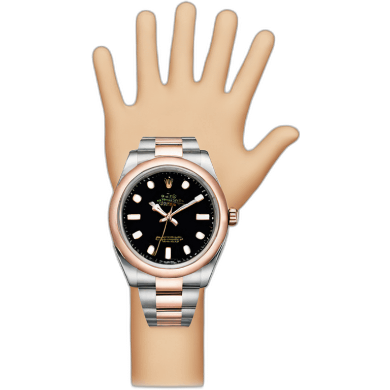 hand-with-rolex emoji