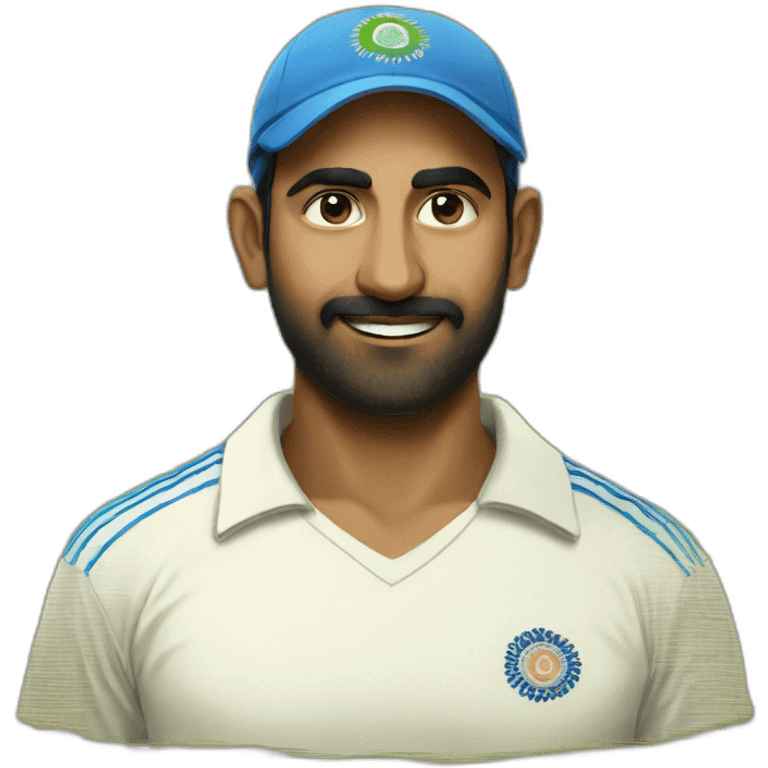 Cricketer india  emoji