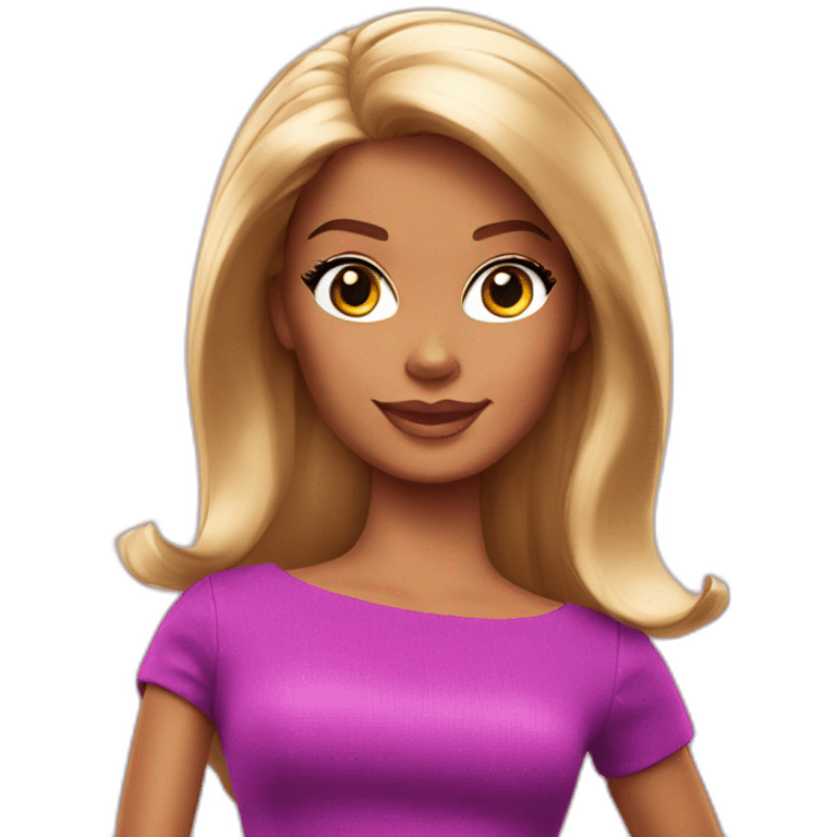 Raquel from barbie emoji