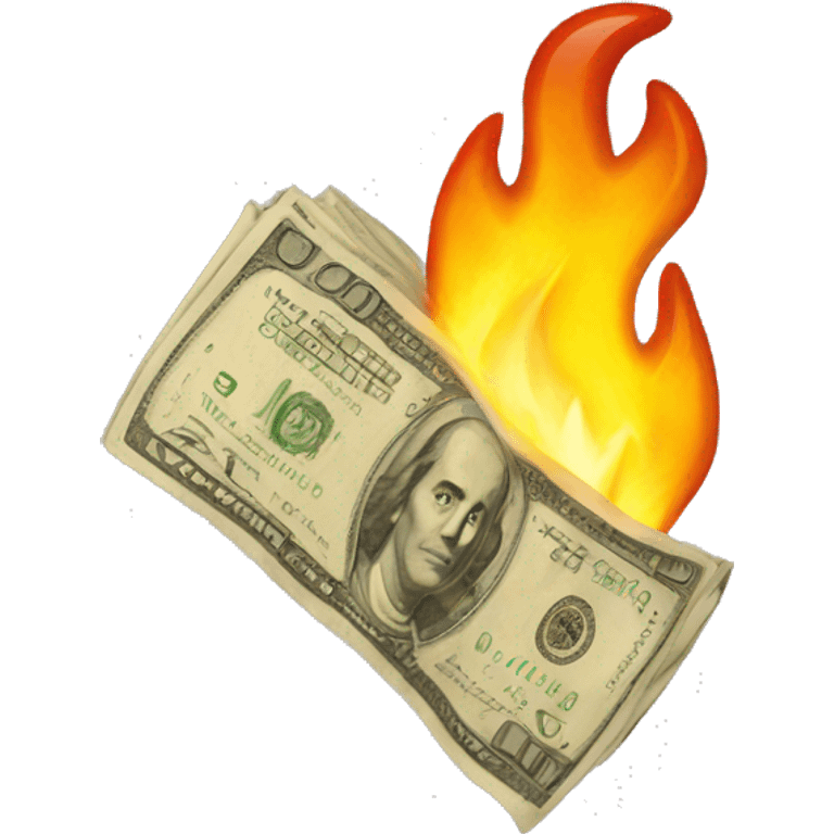 money burn emoji