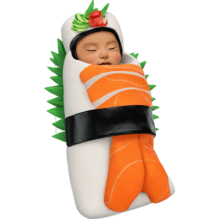 dreaming of sushi delights emoji