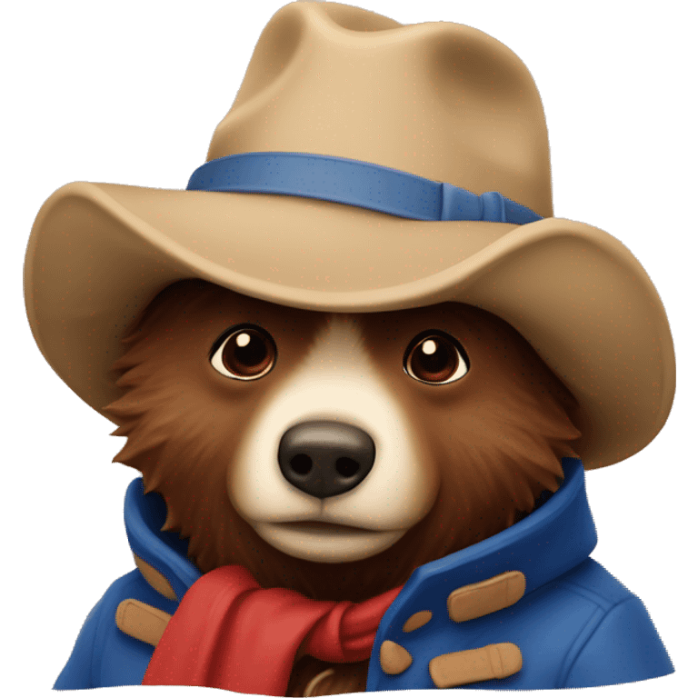 Paddington with cocoa emoji