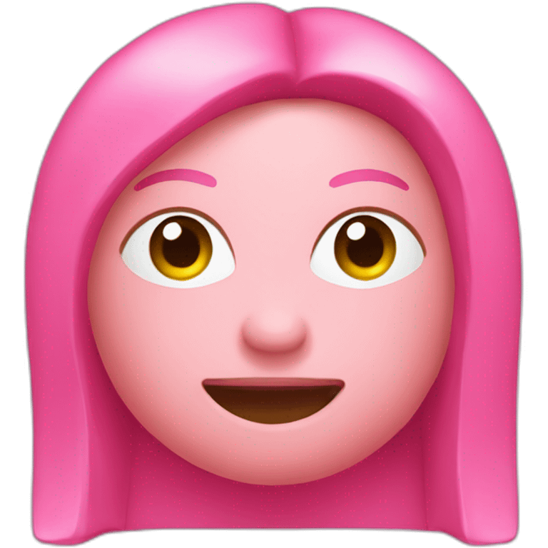 pink magnet u-shaped emoji