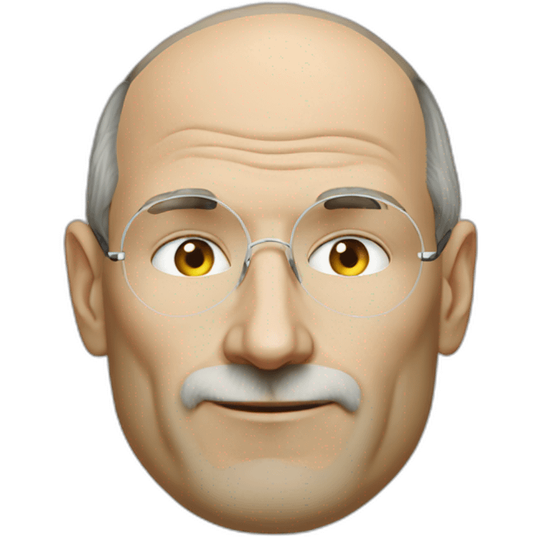 steve jobs + putin emoji