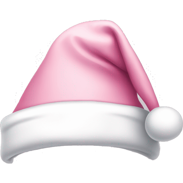 light pink santa hat emoji