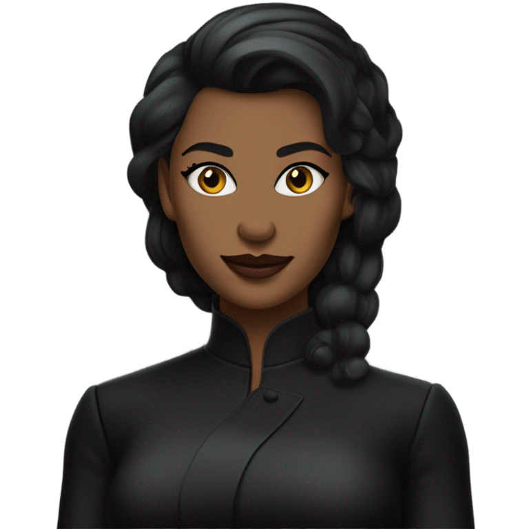 Evil female mastermind emoji