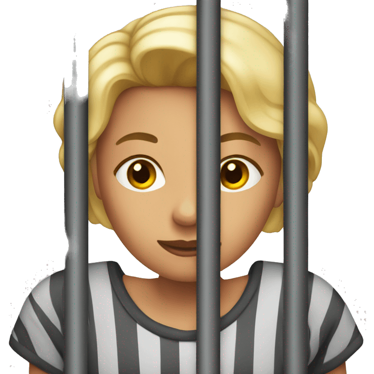 woman in jail  emoji