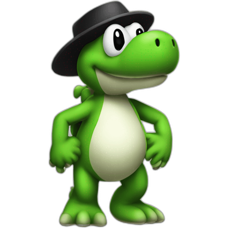 Yoshi Noir emoji