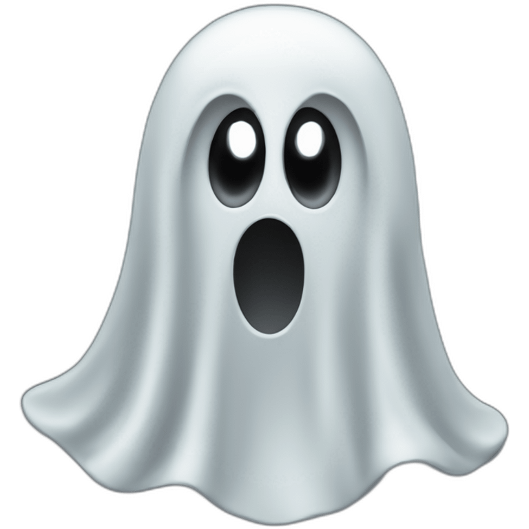 ghost in a recording emoji