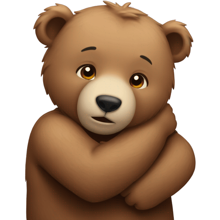 bears hugging  emoji