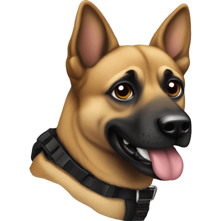 Swat dog emoji