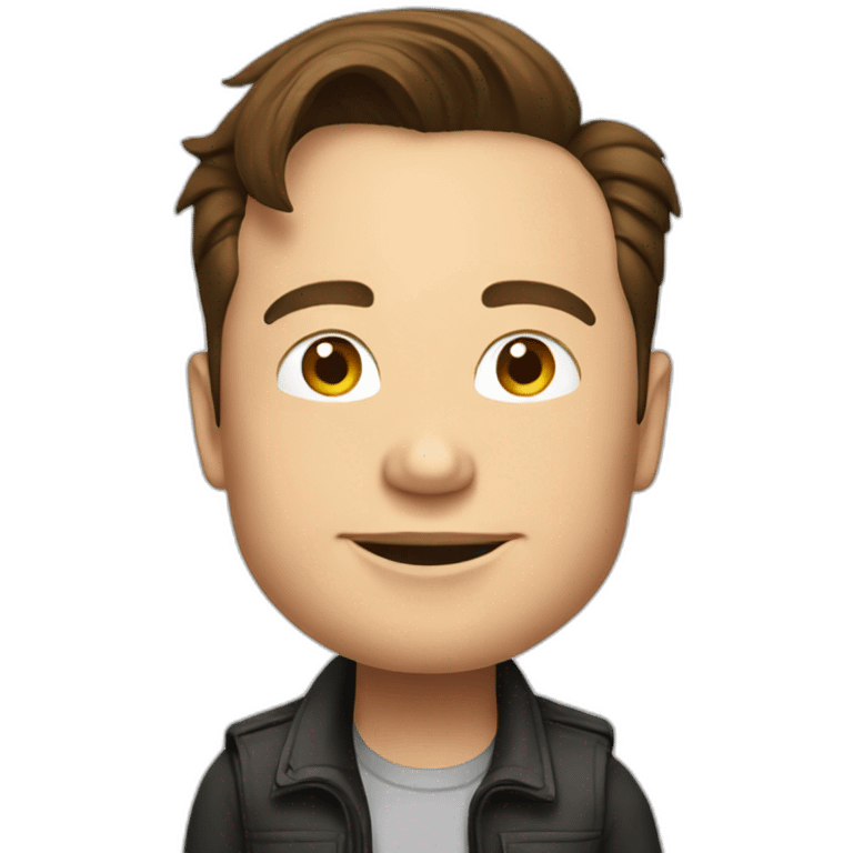 Elon Musk emoji