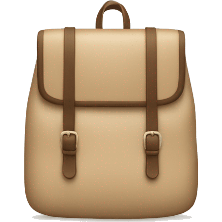 beige book bag emoji