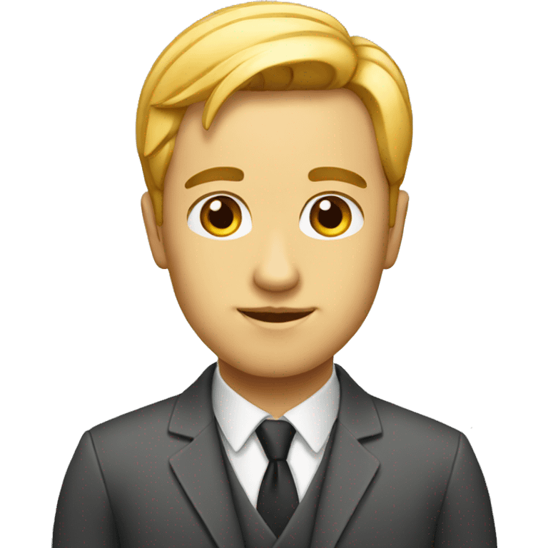 human looking smart and modern emoji