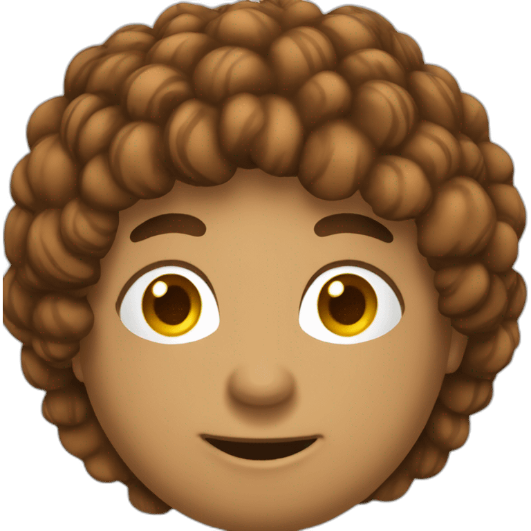 Poltrona marrom emoji