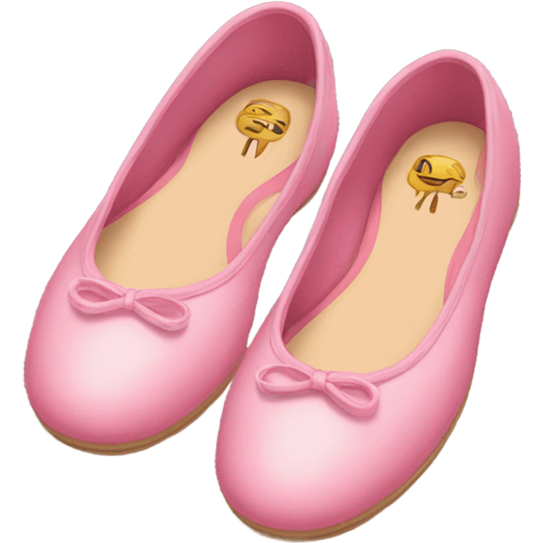 pink ballet flats emoji